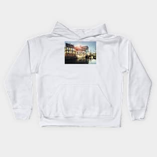 Traditional timbered houses Kids Hoodie